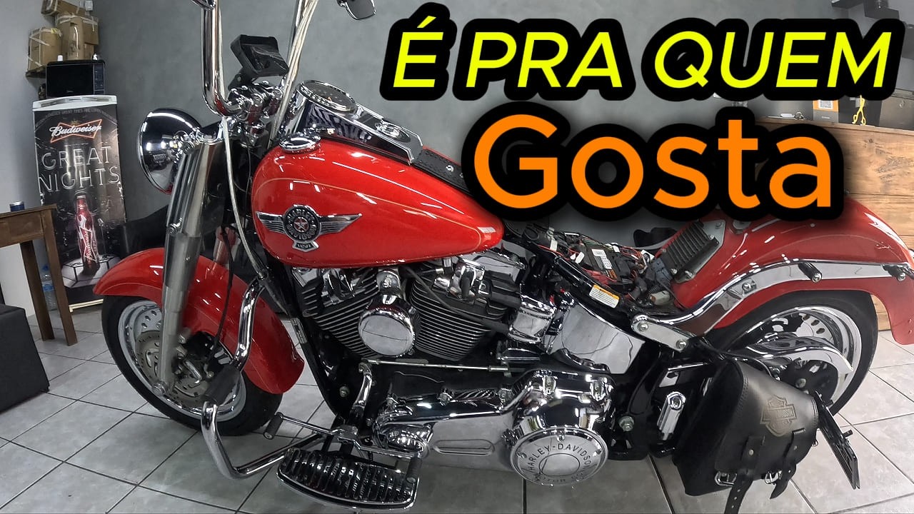 Polimento no Cromado da Harley Fat Boy | Brilho de Verdade