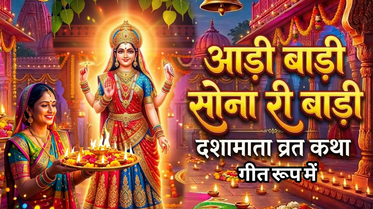 आड़ी बाड़ी सोना री बाड़ी |दशामाता दियाडाबावसी की कथा |सम्पूर्ण व्रत कथा#aadibadi#viral#katha#aadivadi