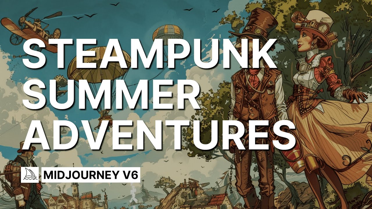 AI Crafts Steampunk Comics | Midjourney Monday EP 24