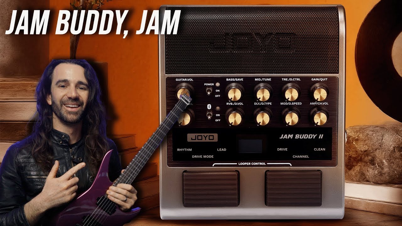 Джемминг с JOYO Jam Buddy II (и моими кошками)
