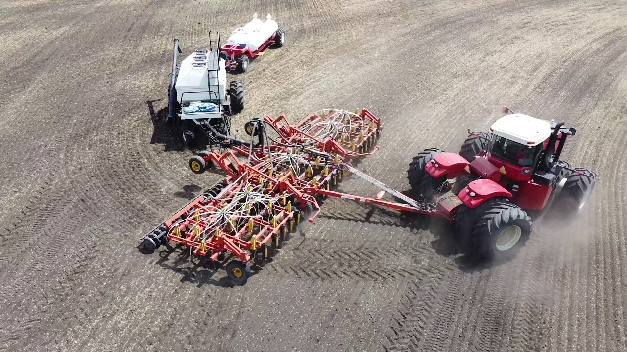 Versatile 485 Bourgault 5710 Spring 2020 Manitoba