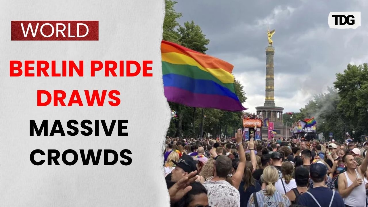 Берлинский прайд: сотни тысяч человек вышли на парад Christopher Street Day | CSD 2026