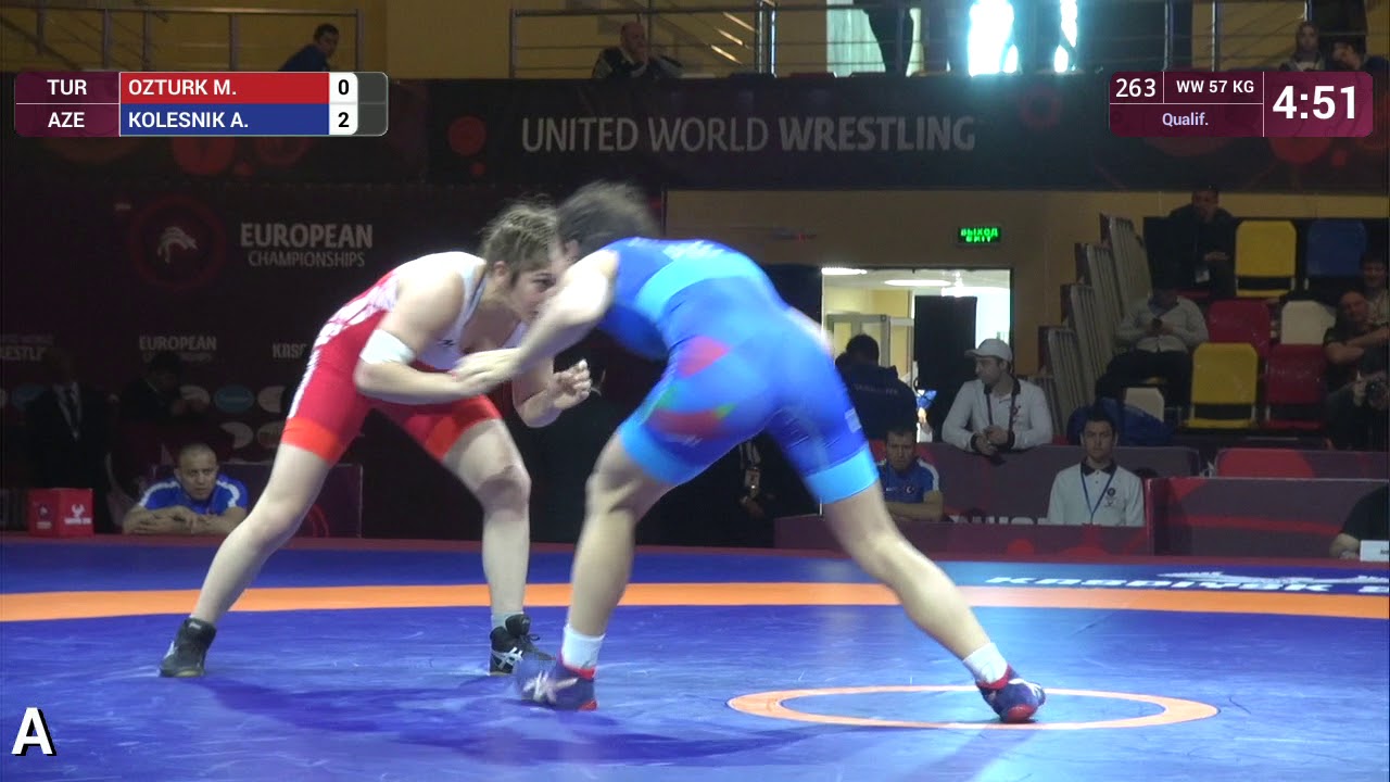 Qual. WW - 57 kg: M. OZTURK (TUR) v. A. KOLESNIK (AZE)