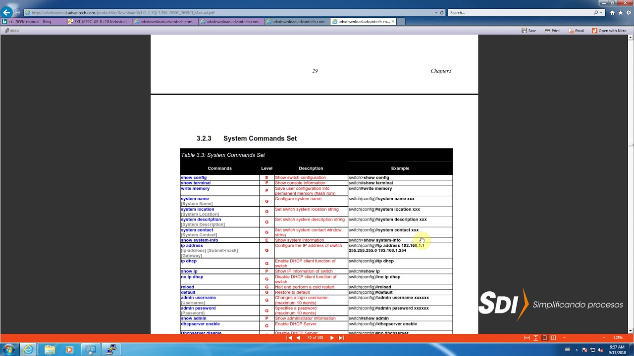 Cómo configurar el switch administrable EKI-7659C