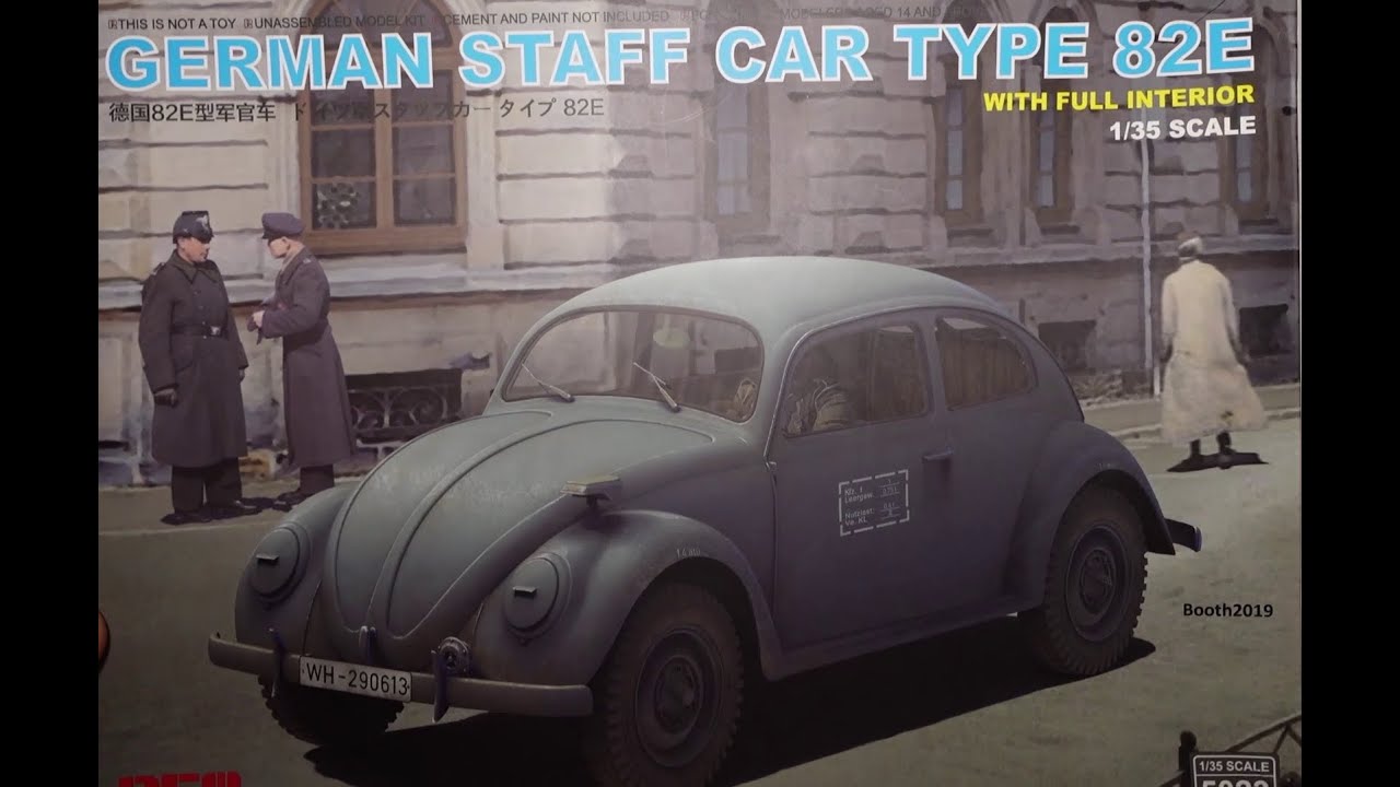 RFM German Staff Car Type 82E with full interior - Rye Field Model 1/35 Scale