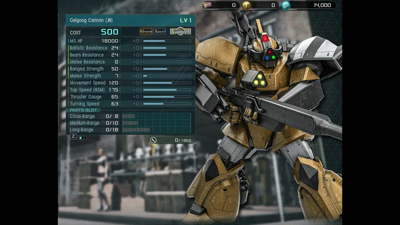 Gundam Battle Operation 2 - Mecha Roster