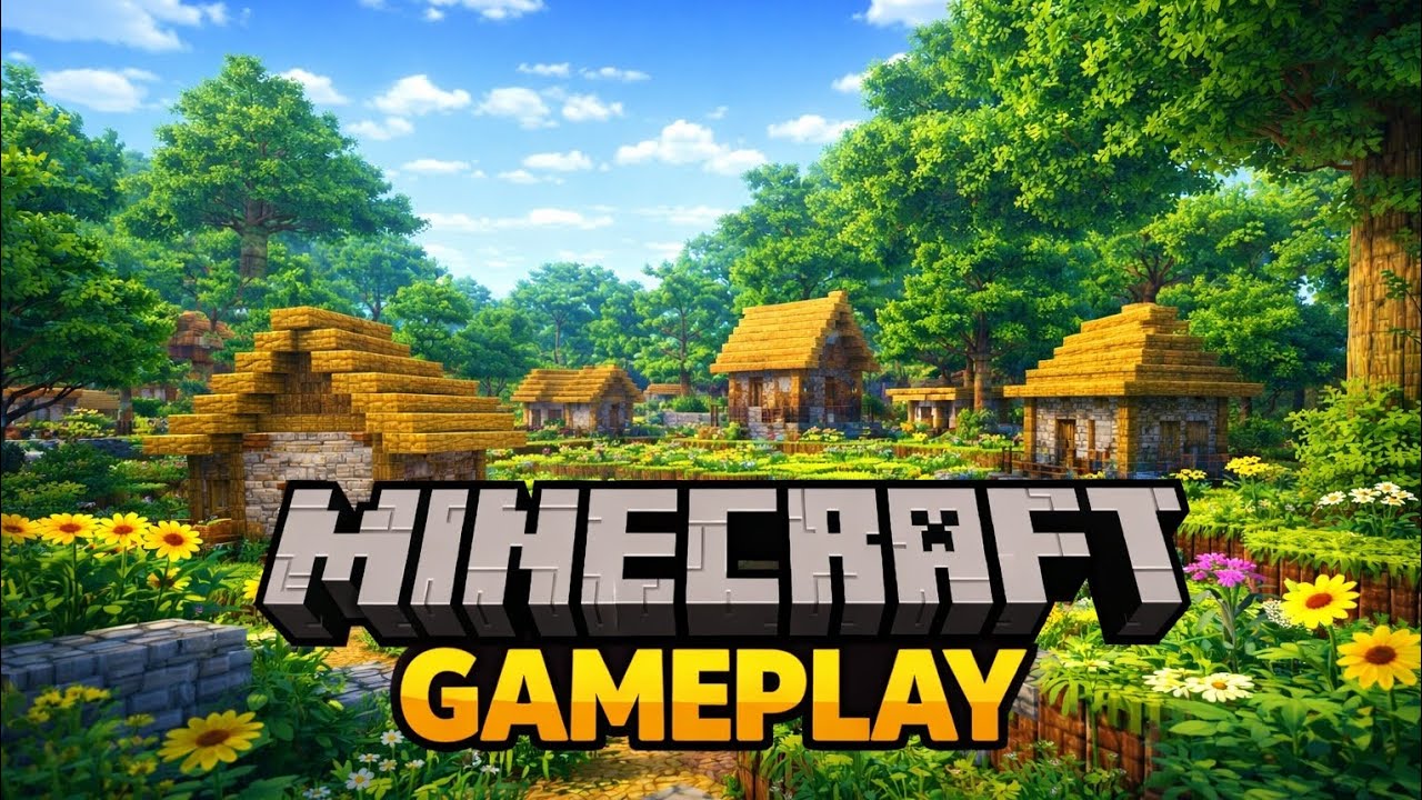 😈 Minecraft Survival | Village বরবাদ করে দিলাম | Mining in Cave|(part 1)