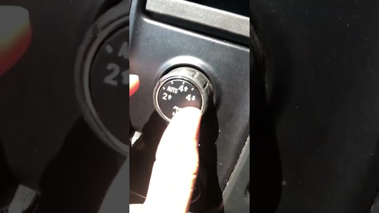 Truck stuck in 4x4 fix