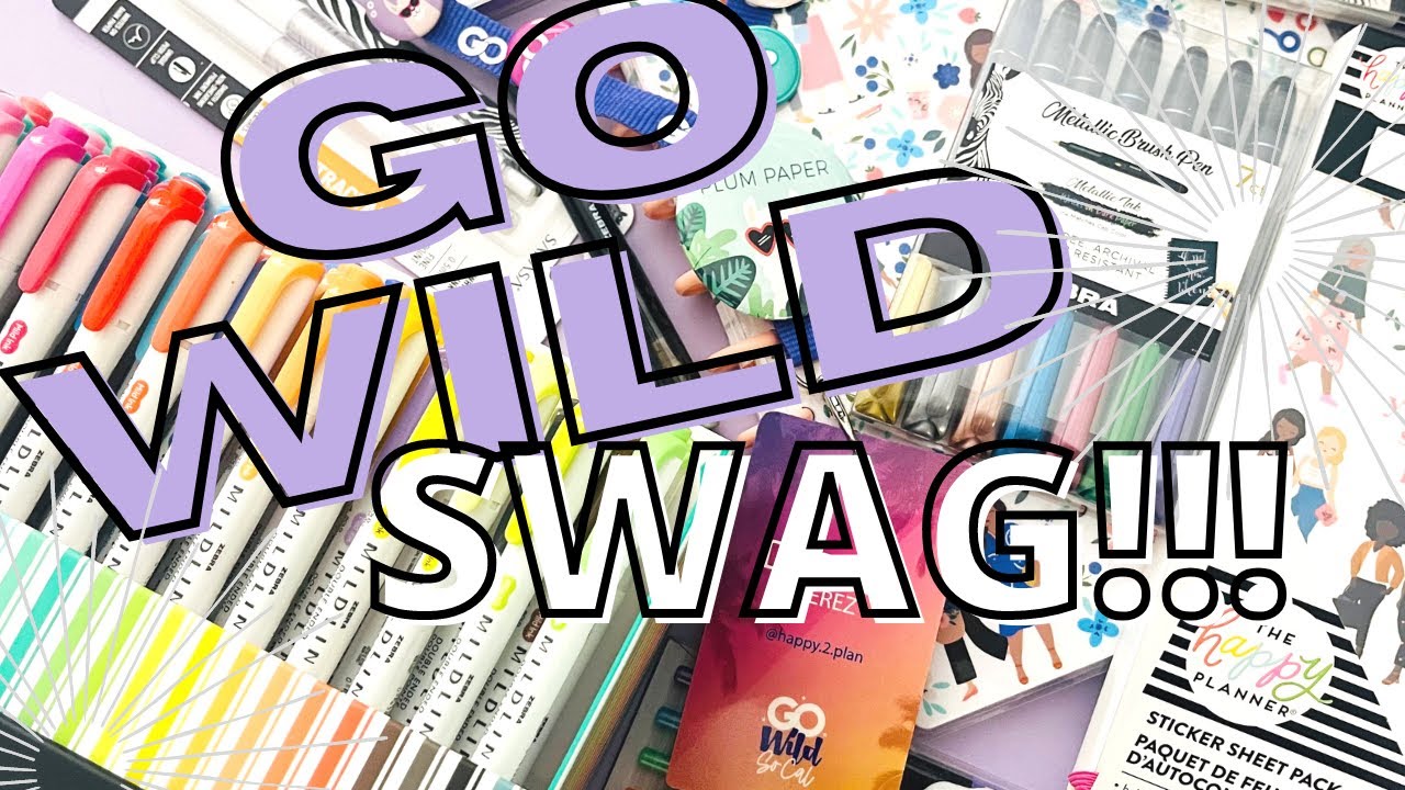 GO WILD SWAG! | EVERYTHING I RECEIVED FROM GO WILD 2022