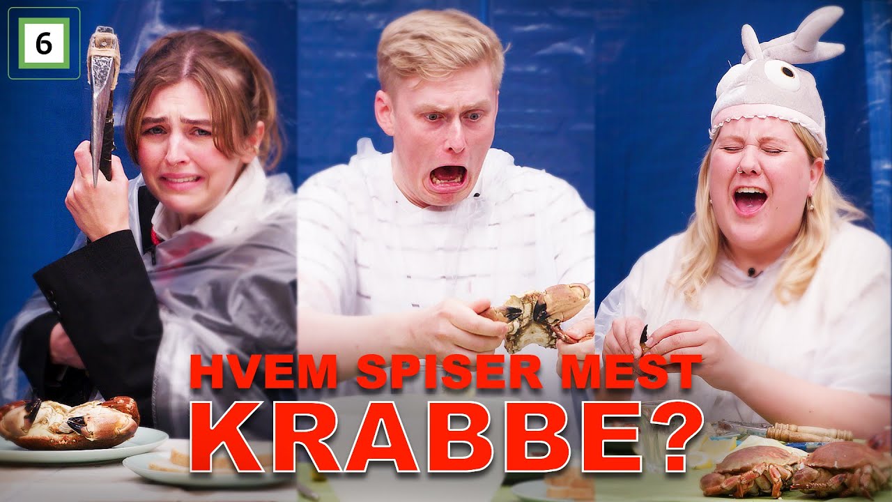 Hvem spiser mest krabbe? 🦀 - 