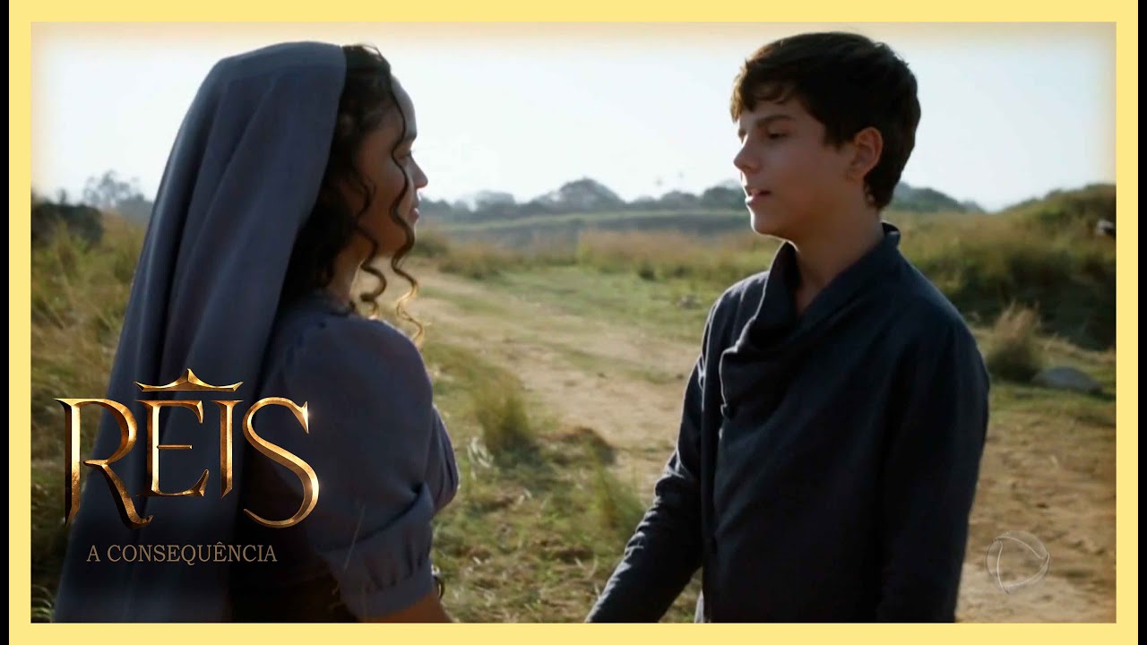 Salomão salva Naamá e ela se encanta por ele | NOVELA REIS