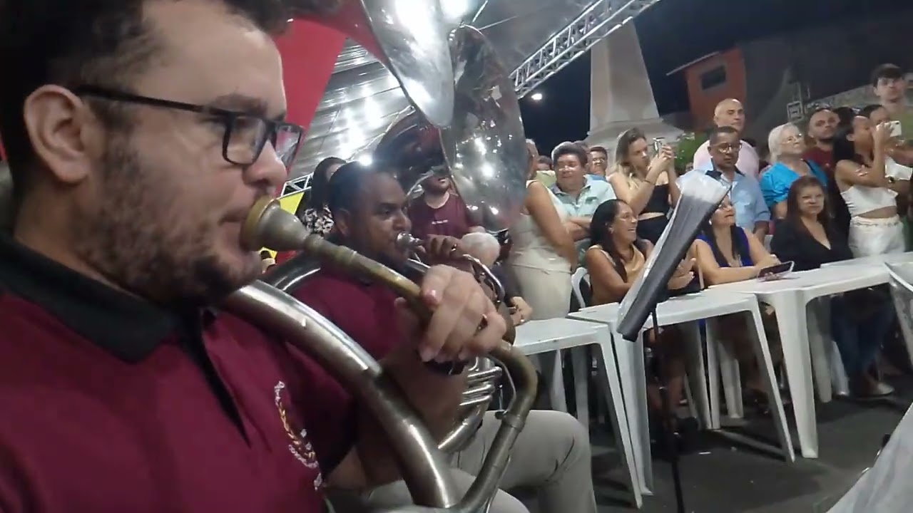 RETRETA COM A FILARMÔNICA CORONEL ANTÔNIO XAVIER DIA 18 DE JANEIRO 2026