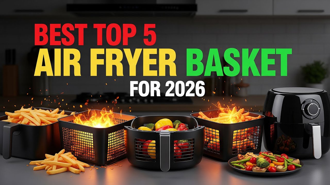 Best Top 5 Air Fryer Basket For 2026 | Easy-Clean, Safe & Reliable Options