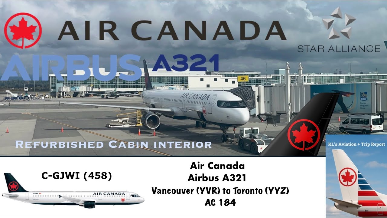 Trip Report - Air Canada Airbus A321 - Vancouver (YVR) to Toronto (YYZ)