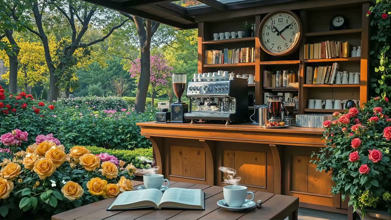 Springtime Jazz Vibes 🌸🎶 Smooth Jazz Music for Relaxation, Work & Peaceful Moments