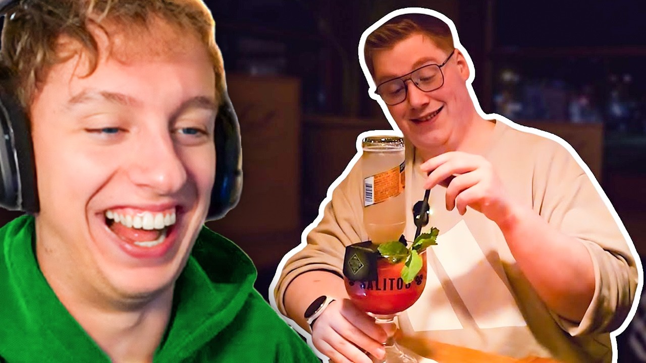 DADDYTIME IN DER COCKTAILBAR? (Satter Hugo) | LetsHugo Reaction