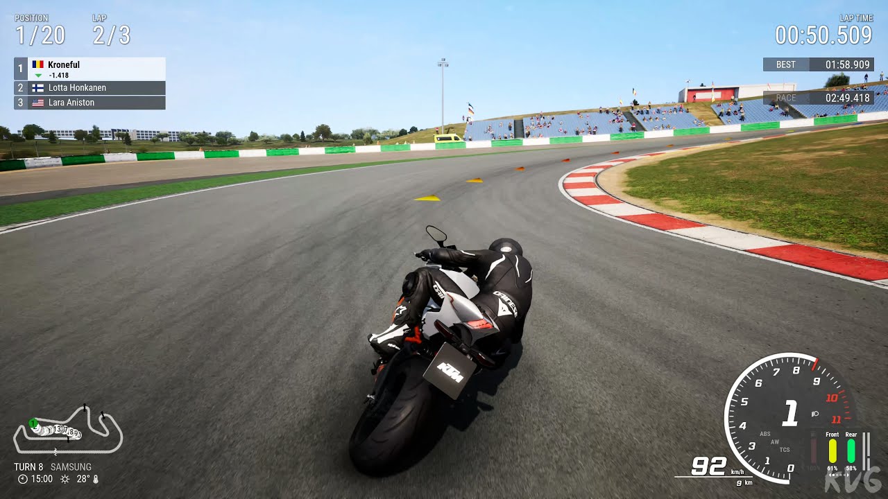 RIDE 4 - KTM 1190 RC8R 2014 - Gameplay (PS5 UHD) [4K60FPS]