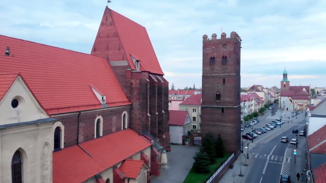 Środa Śląska. Kościół 1248 r. Dron