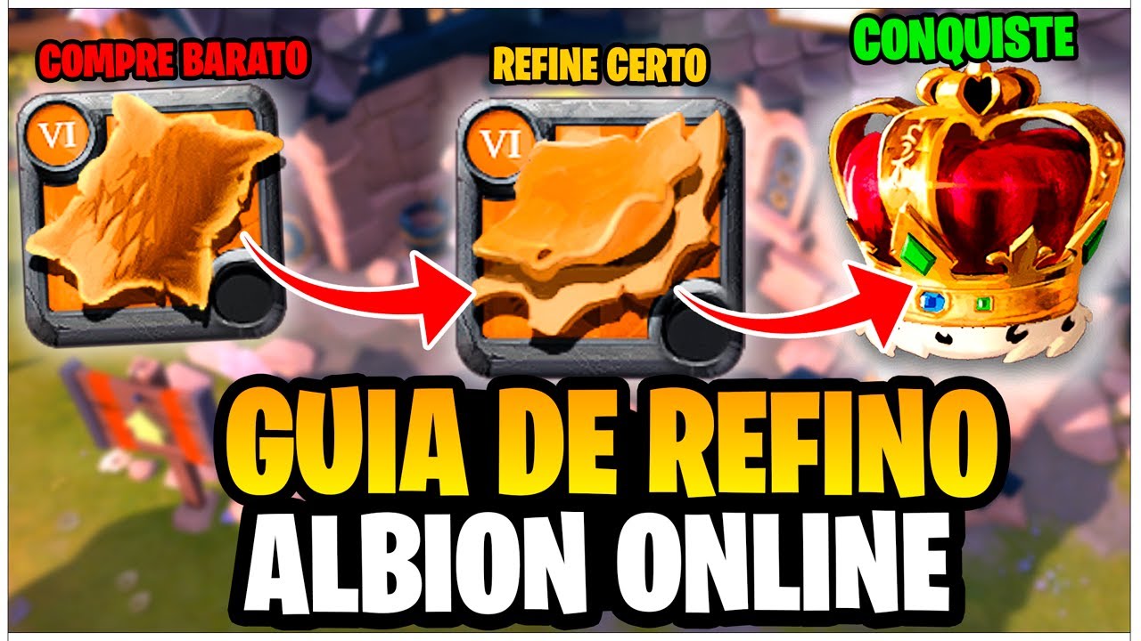 GUIA DE REFINO DO B&Aacute;SICO AO AVAN&Ccedil;ADO!! APRENDA COMPRAR E VENDER! | Albion Online