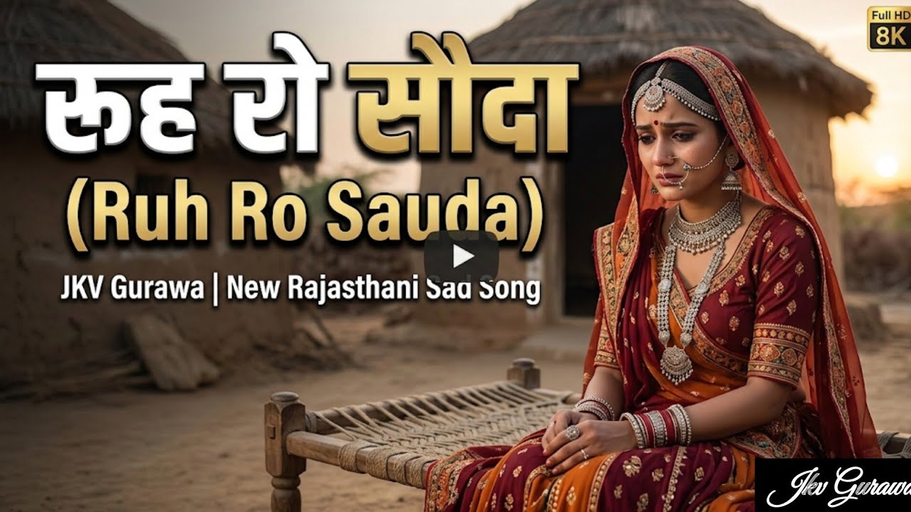 रूला देने वाला राजस्थानी गीत | रूह रो सौदा (Ruh Ro Sauda) - JKV Gurawa 