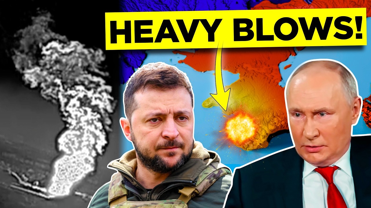 Крым снова горит... Украина уничтожает всё на виду