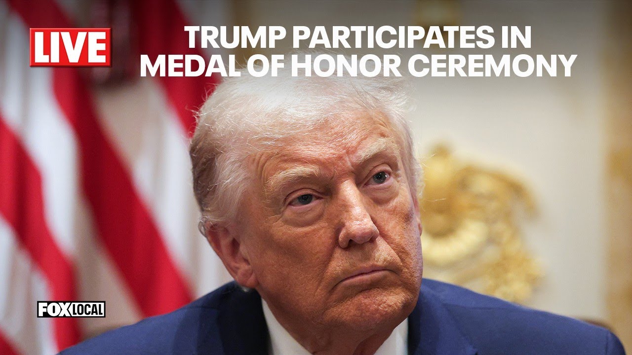 LIVE: President Trump participates in Medal of Honor ceremony