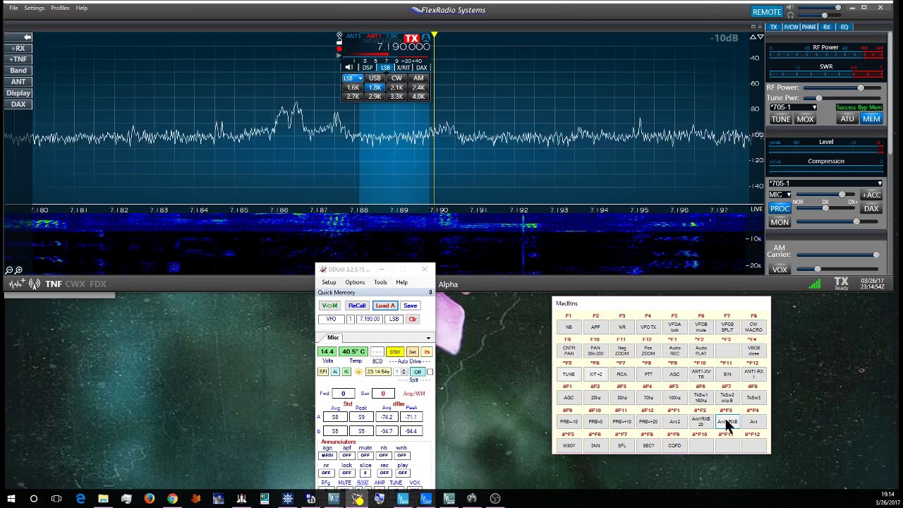W6LVP loop on the ground antenna in 2017 WPX contest