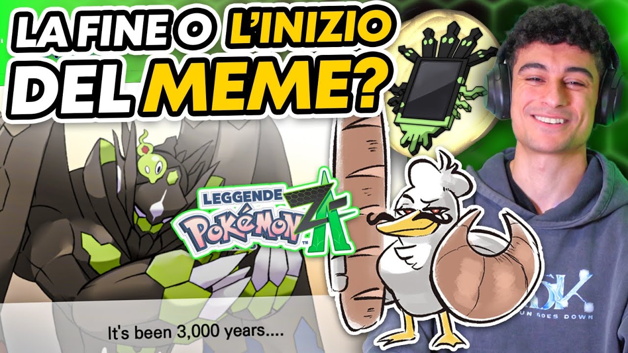 REAGISCO AI MEME DI LEGGENDE POKÉMON Z - A