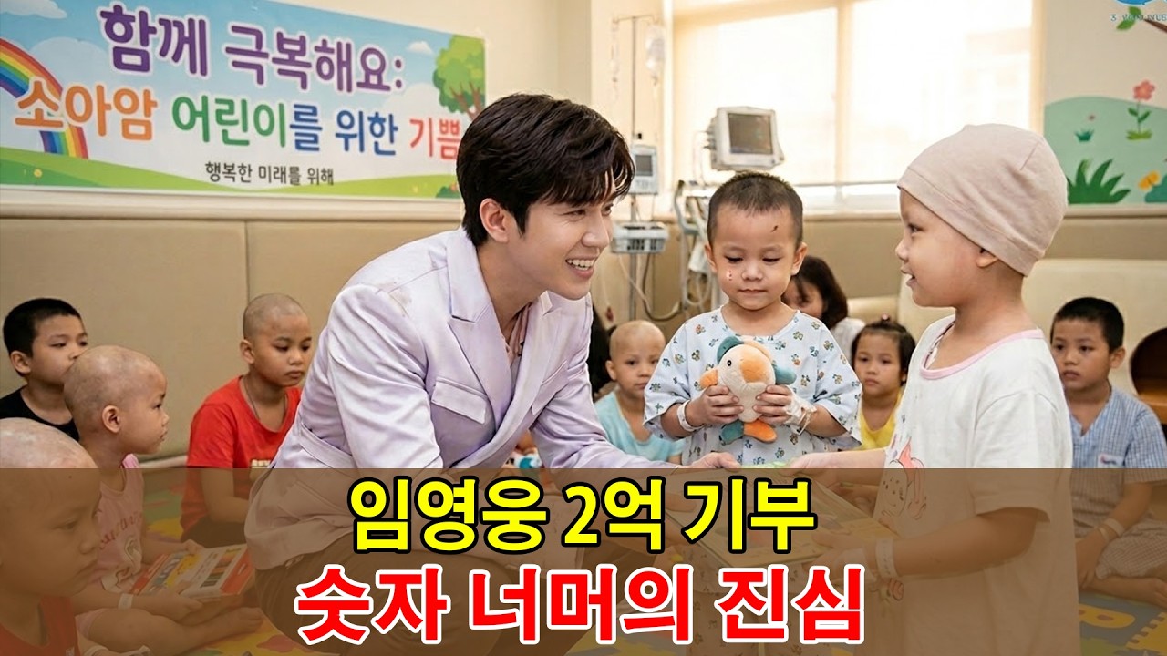 임영웅 6년 나눔 2억 돌파, 소아암 아이들을 선택한 숨겨진 이유