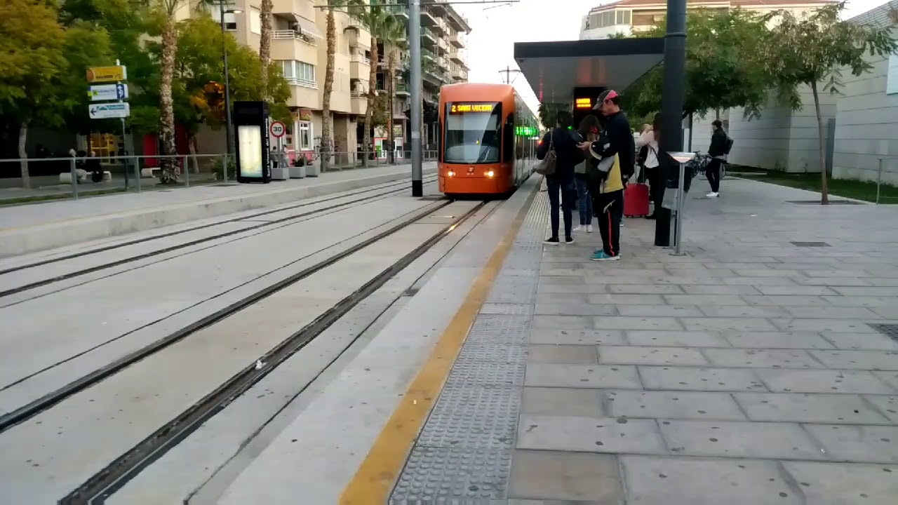 Tram L2 Luceros San Vicente del Raspeig
