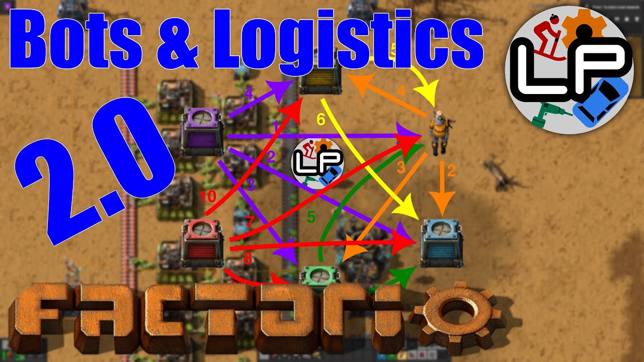 Bots and Logistics tutorial for 2.0 - Laurence Plays Factorio