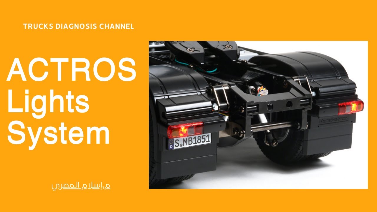 Actros Lighting System (Control Units, CAN Bus, Lamps and Sockets)