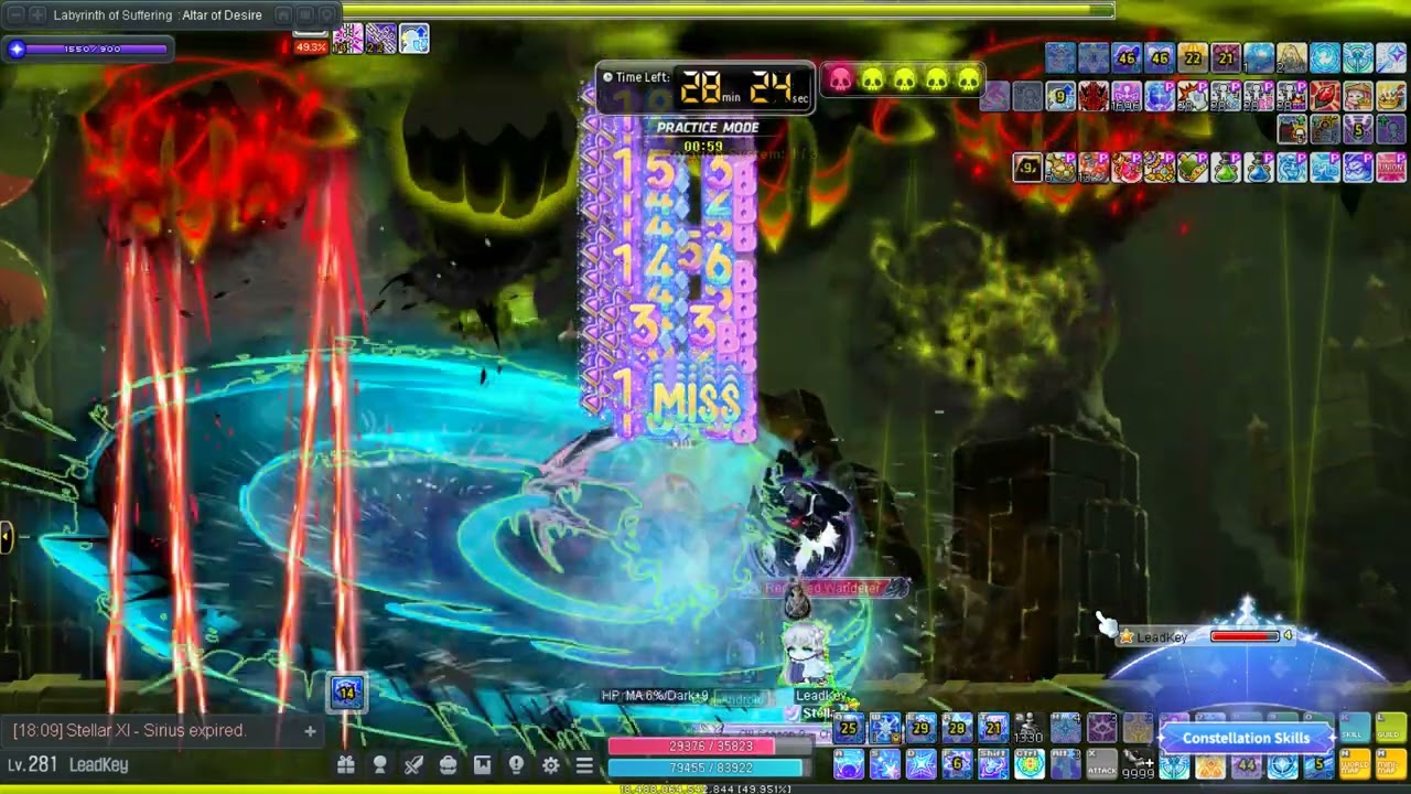 Maplestory 99M CP Sia Hard Verus Hilla Solo 2:59