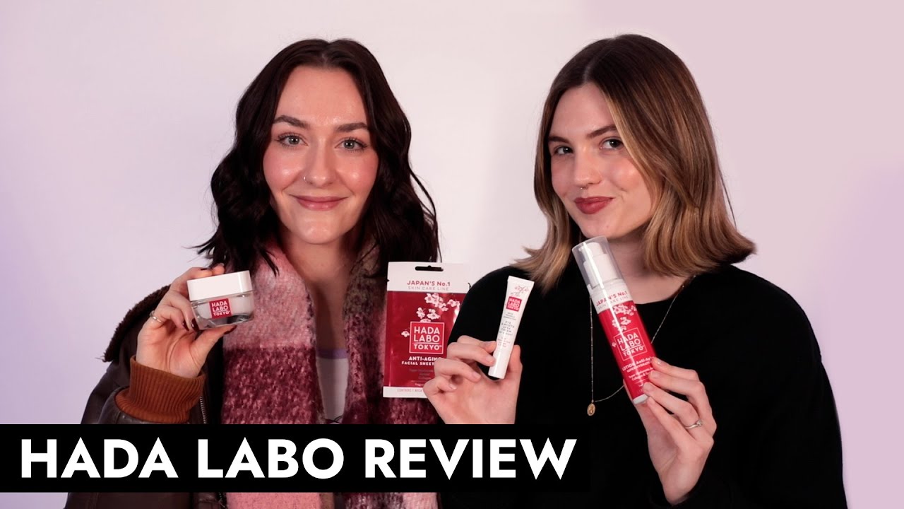 We're so excited about the NEW Hada Labo Red range! Super hydrating & age-managing skincare