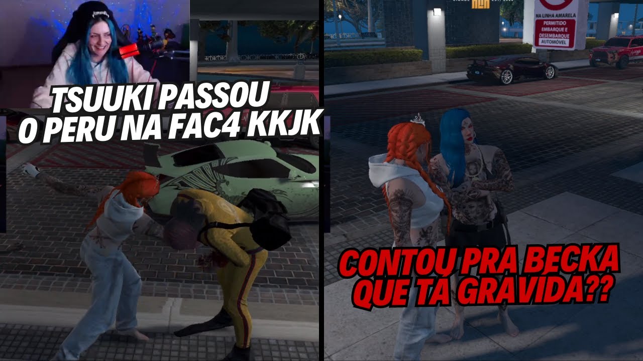TSUUKI PASSOU O PERU NA FAC4 KKJK!! ELA TA GRAVÍDA??🤔🔥