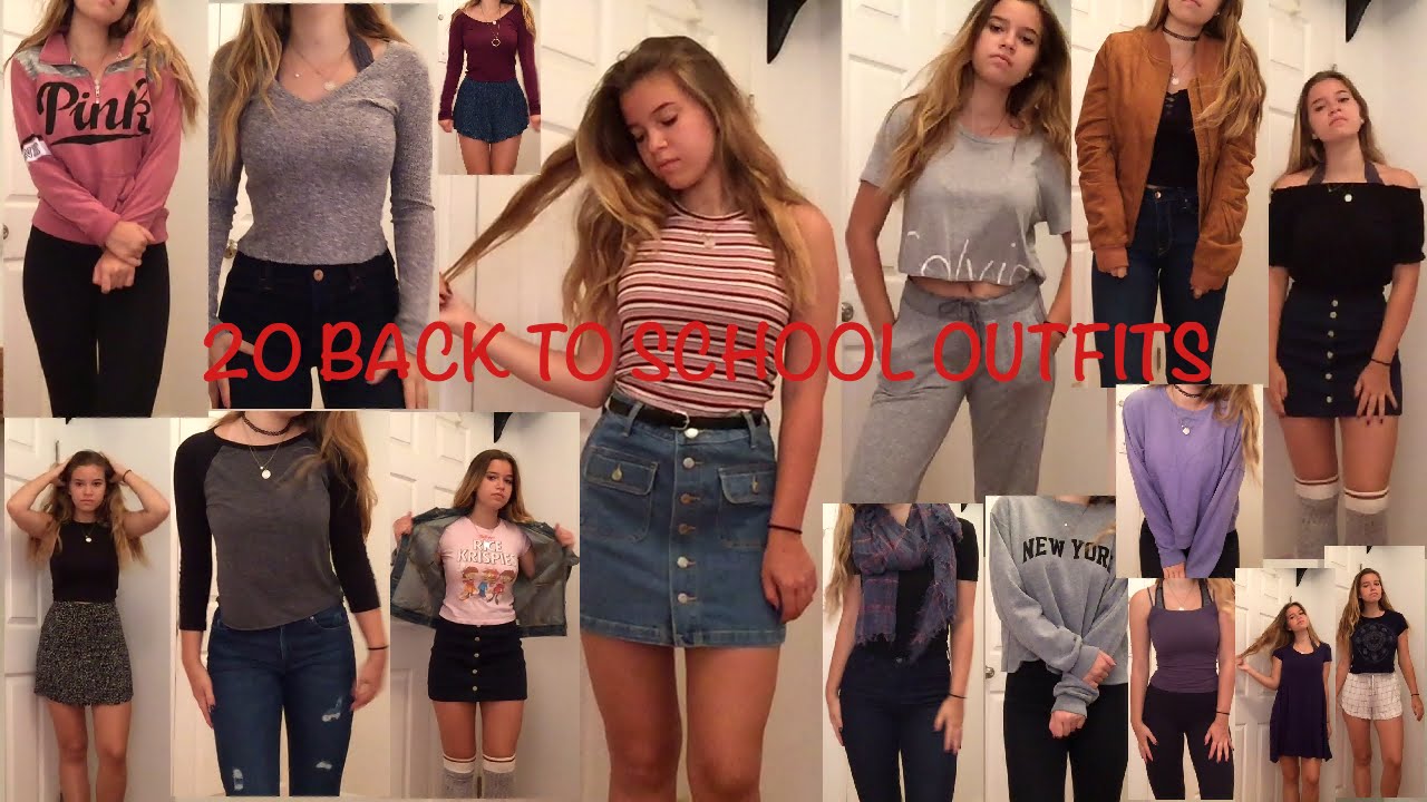 20 BACK TO SCHOOL OUTFIT IDEAS 2016!