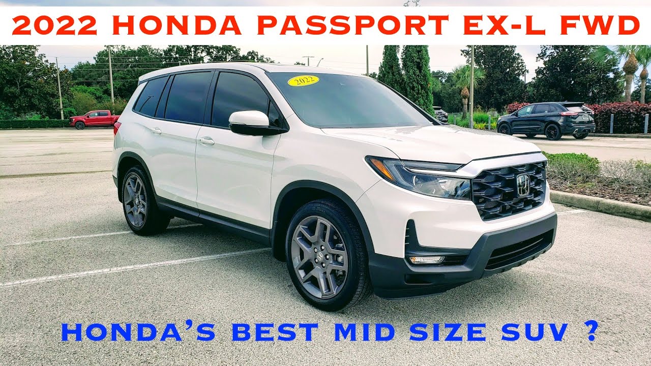 2022 Honda Passport EX L 3.5L FWD - POV Review & Test Drive - Honda's Best Mid Size SUV For The $$ ?