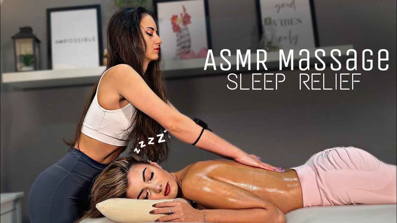 ASMR Sleep Relaxation - ASMR Full Body Oil Massage for Sleep