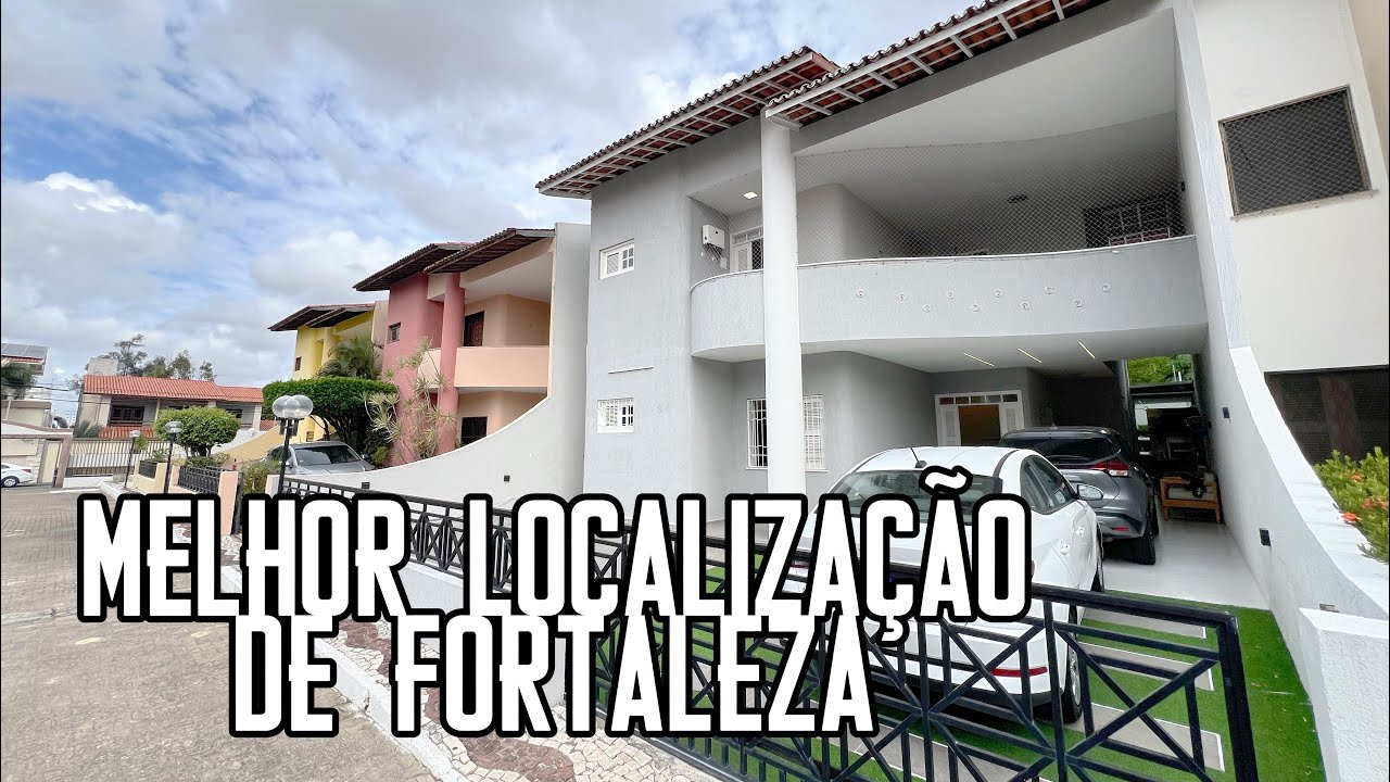 Casa Duplex com 05 suítes em condomínio fechado na Cidade dos Funcionários em Fortaleza!  