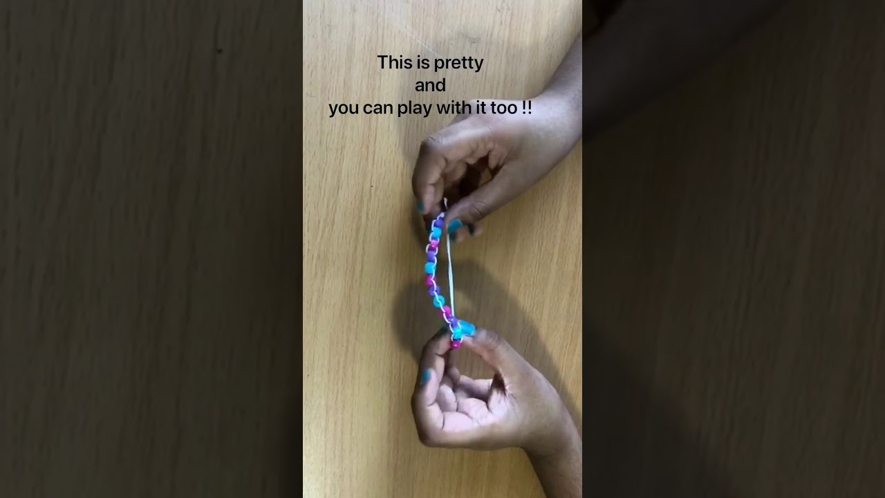 How to make a golf counter bracelet.