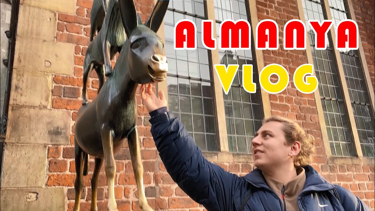 45 EUROYA ALMANYAYA GİTTİM-ALMANYA VLOG (HAMBURG-BREMEN)