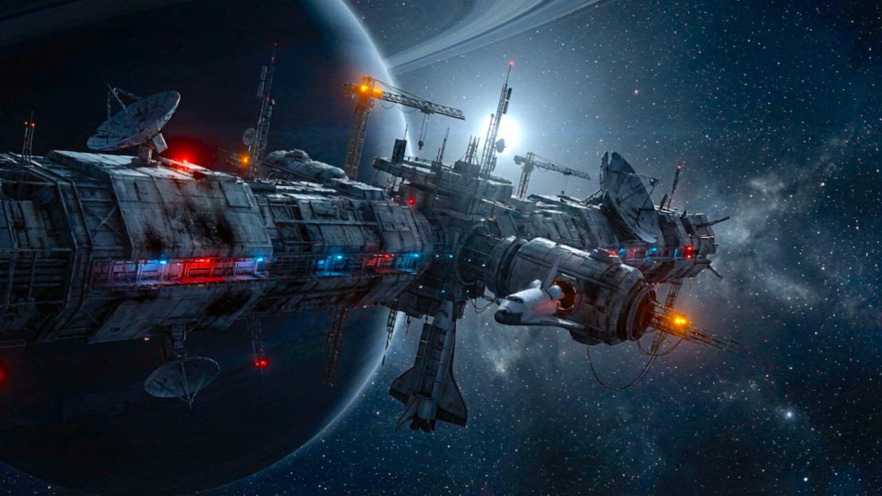 Black Orbit Transmission — Мрачный научно-фантастический космический амбиентный саундтрек | Музыка