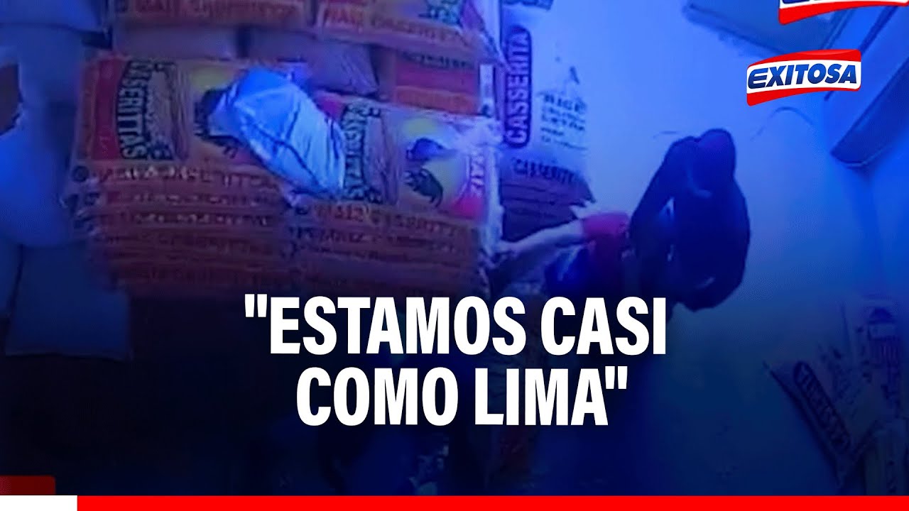 🔴🔵Aumento de robos en Chiclayo: Delincuentes asaltan con armas a comerciantes de José Leonardo Ortiz