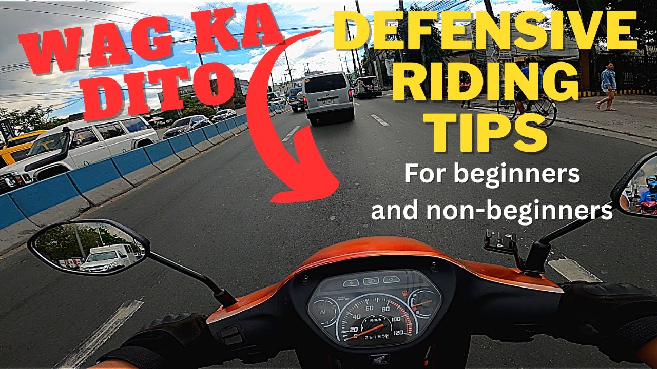 Paano magmotor sa highway ng ligtas | DEFENSIVE RIDING TIPS Ep.1