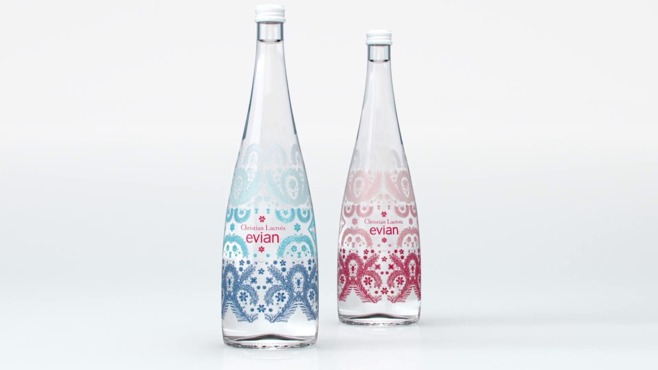 evian × Christian Lacroix Designer's bottle