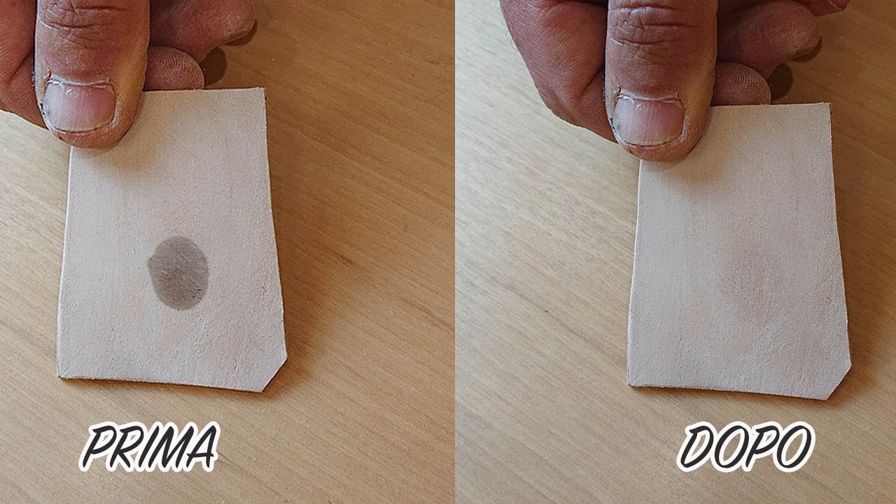 Come togliere una macchia d'olio dal nabuk