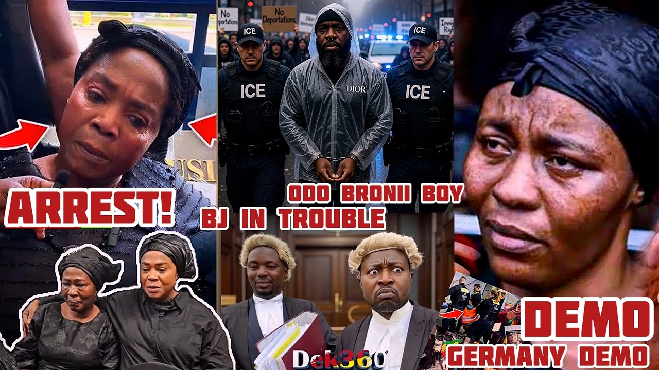 Ay3ka Odo Bronii Camp In Trouble As GERMAN Police… BJ amid DADDY LUMBA wife Demo. Abusuapanin Tupac