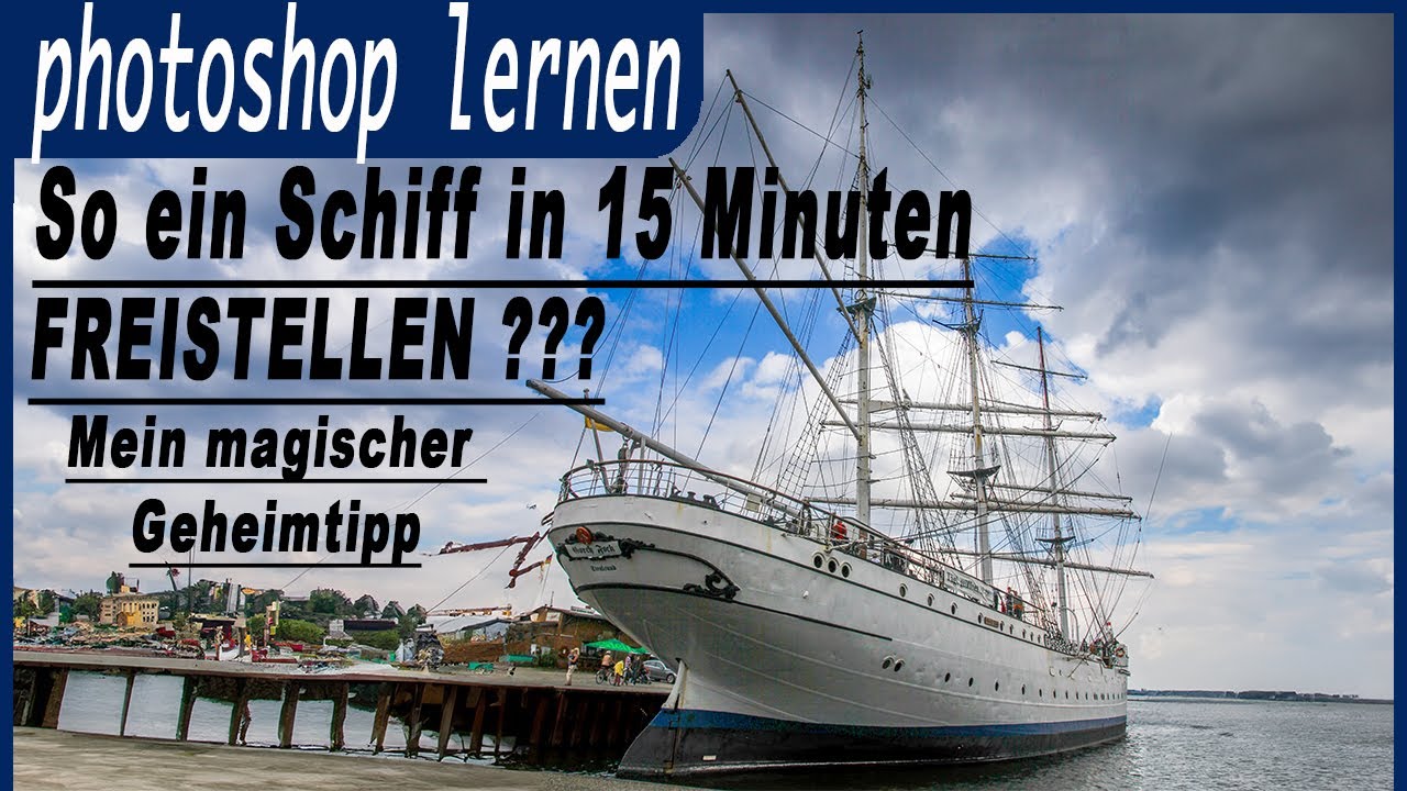 Photoshop Geheimtipp zum Freistellen - wenn selbst die KI scheitert