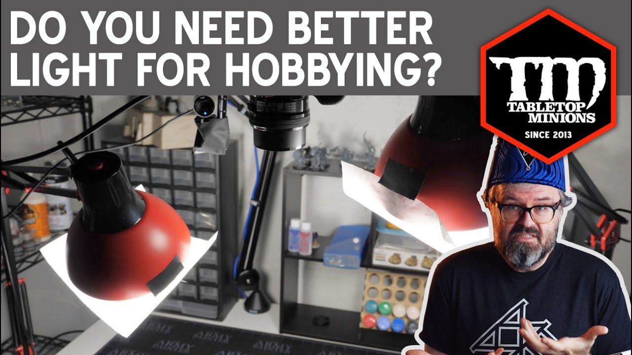 Do You Need Better Lighting for Your Hobbying?