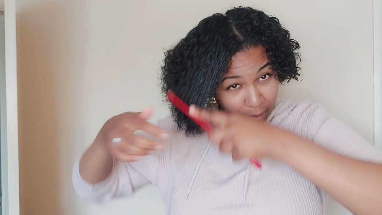 10 day update on my curly perm on natural 4c hair & SHEDDING!!!!